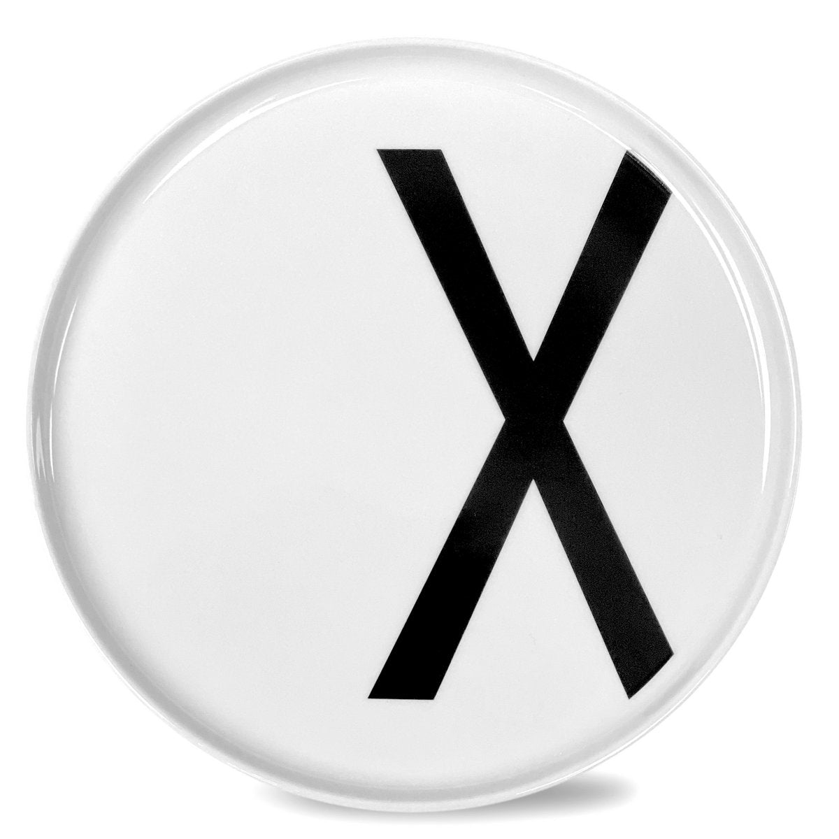 PORZELLANTELLER | BUCHSTABEN - 20cm