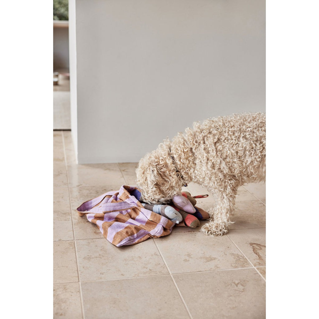 ASHI HUNDESPIELZEUG (BRAUN/BLAU)