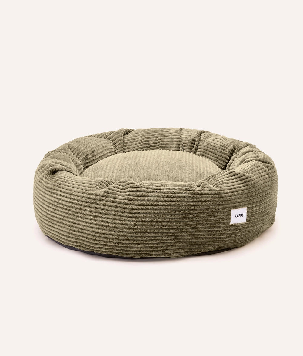 Nuba Hundebett aus Cord, Grün - Ansicht 7