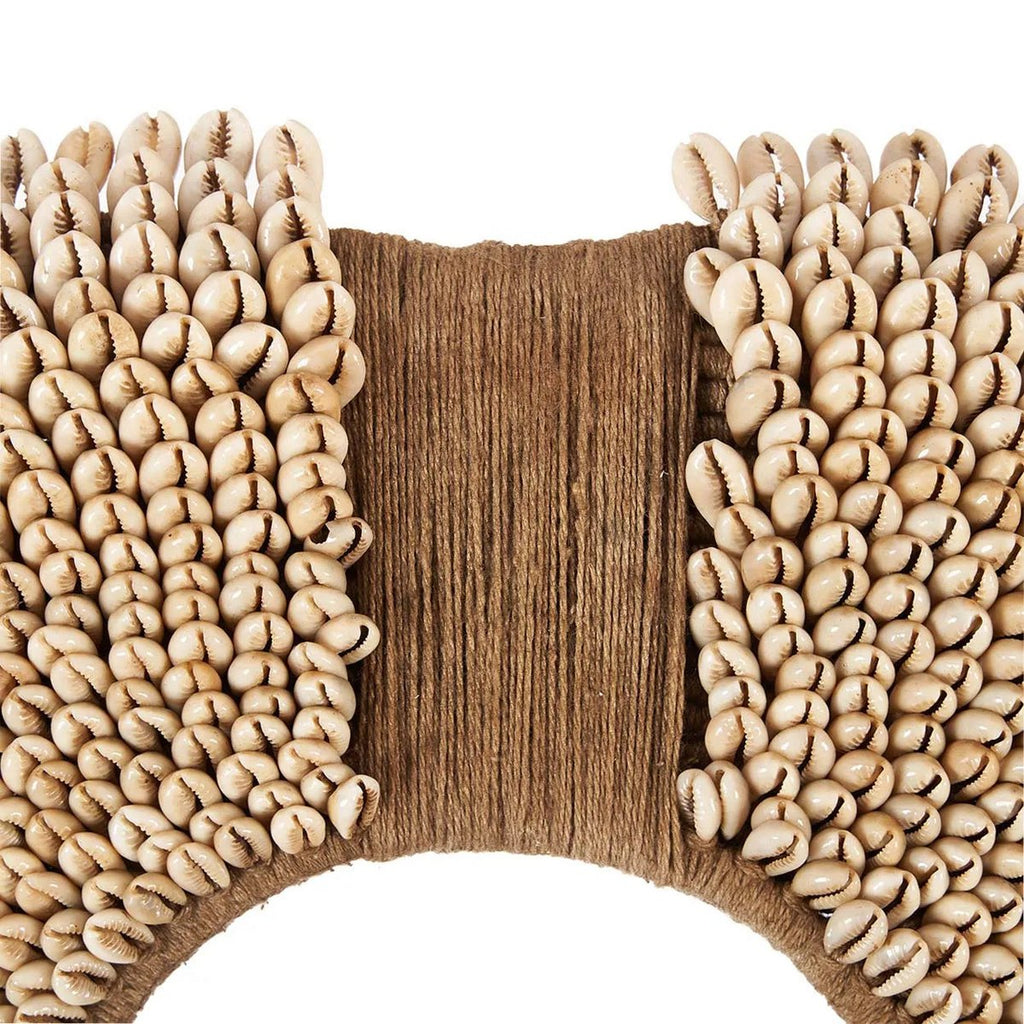 MUSCHELSKULPTUR RÉUNION AUF STANDFUß - 52cm