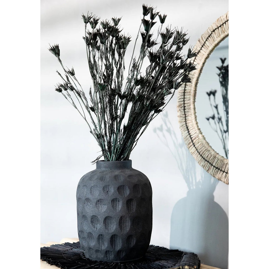 TRENDIGE VASE (SCHWARZ) - 22cm
