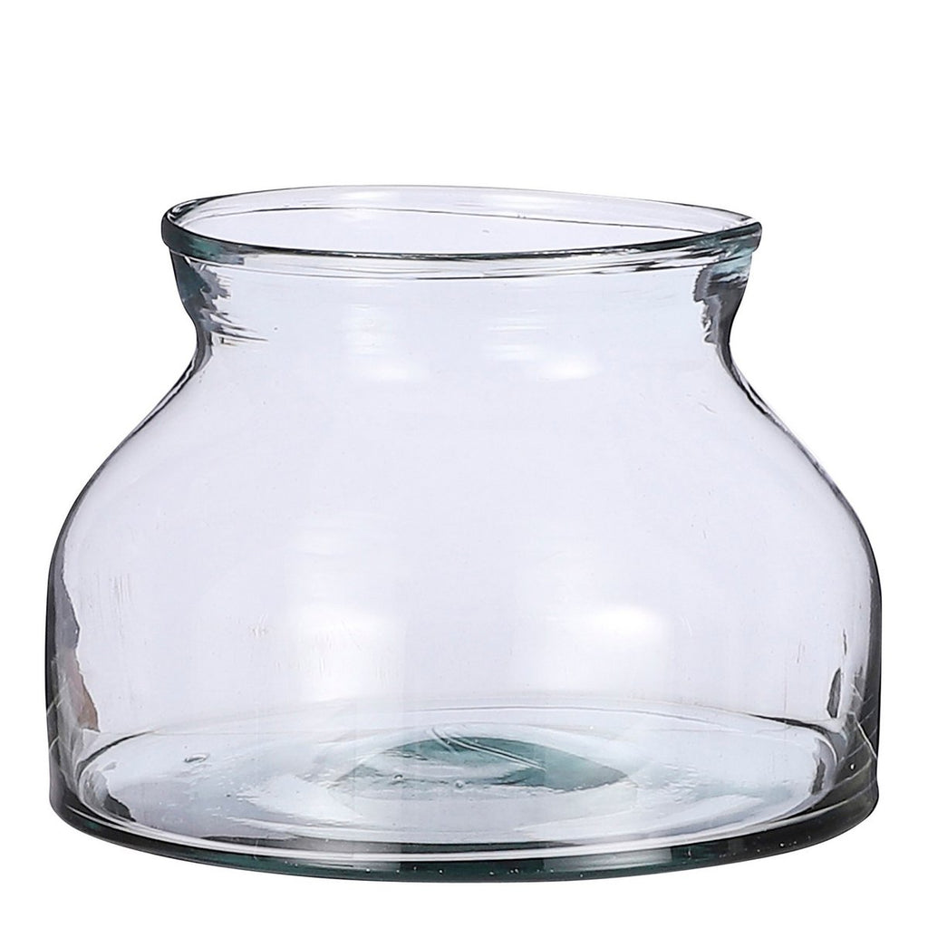 VIVENNE VASE AUS RECYCELTEM GLAS - Ø27cm