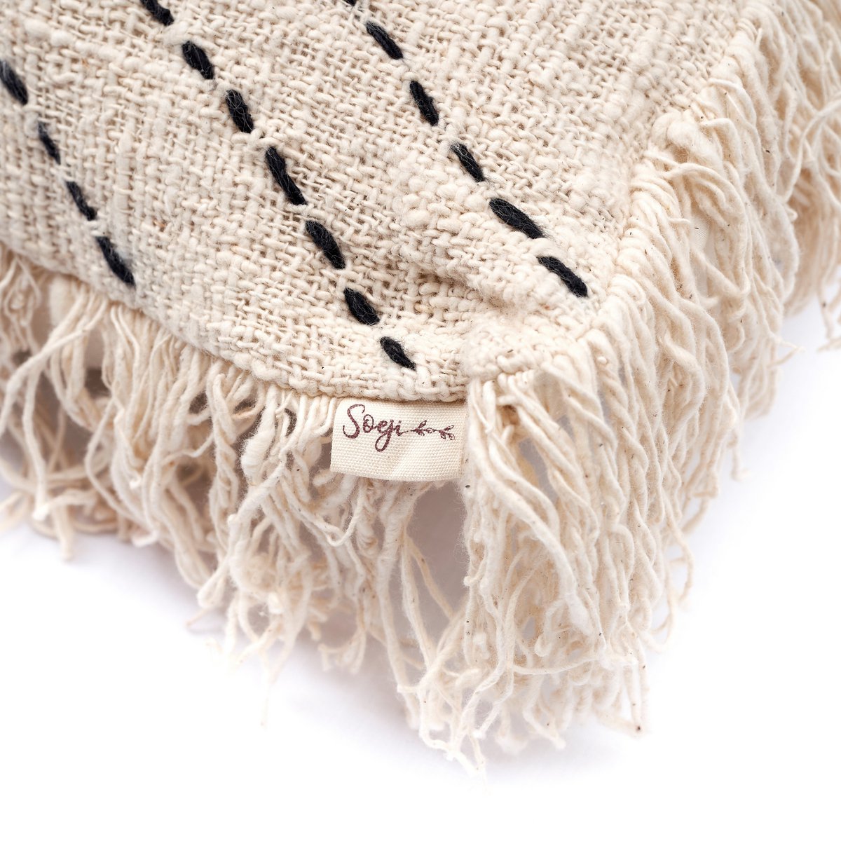 HANDGEWEBTER KISSENBEZUG