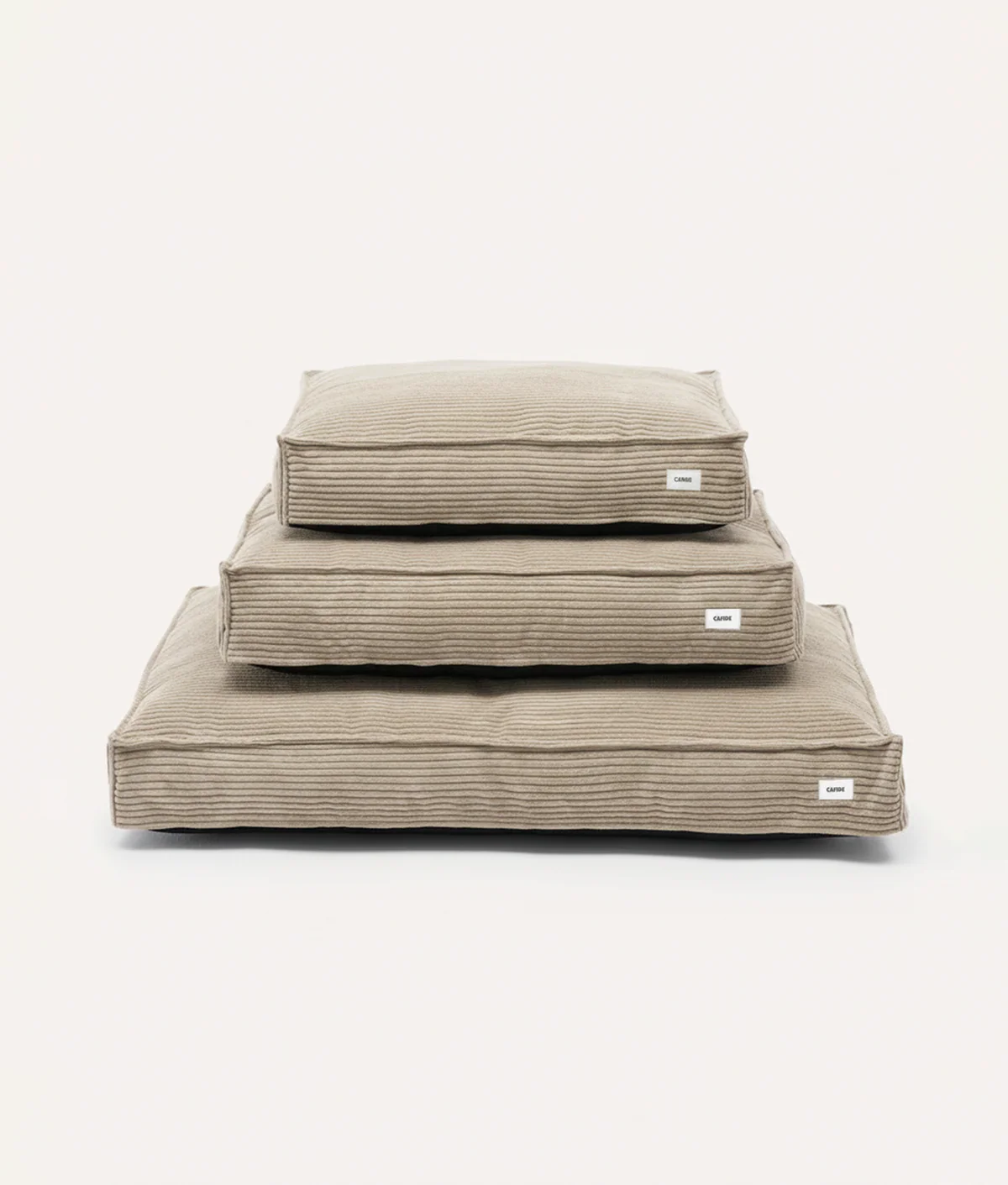 CUADRA HUNDEBETT MIT CORDBEZUG (BEIGE)