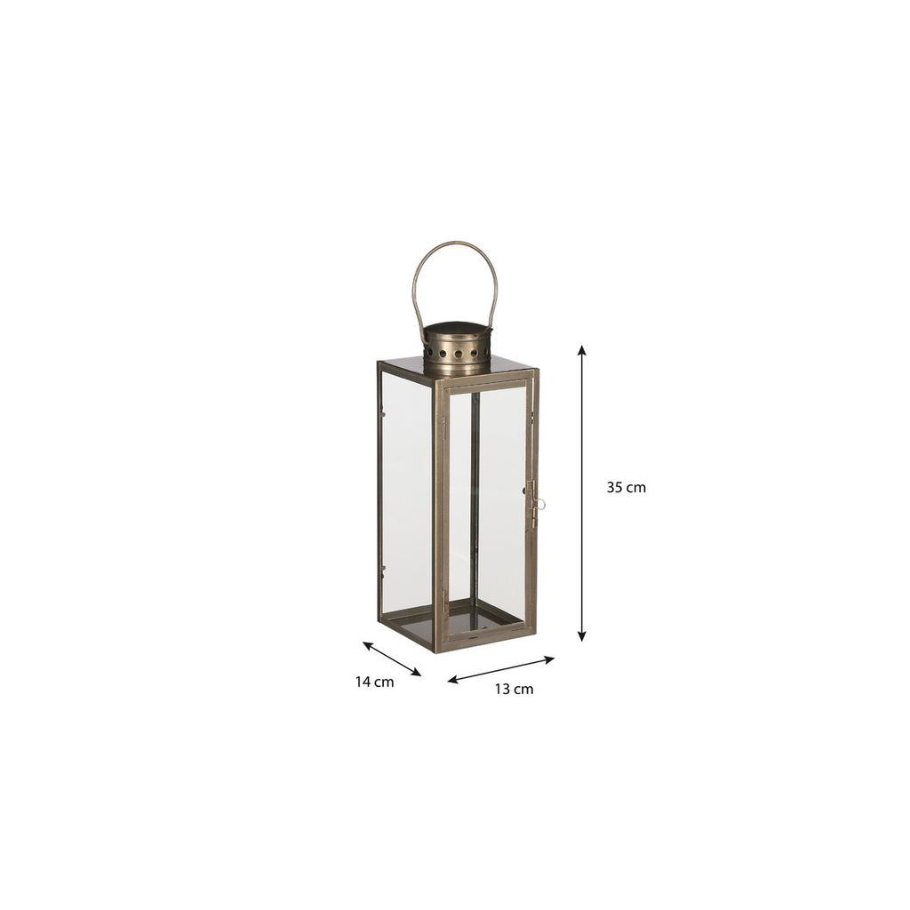 ARZILLA LATERNE (GOLD) - 35cm