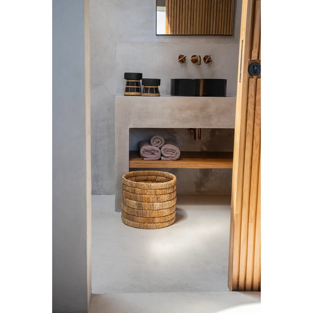 KERZENHALTER (SCHWARZ) - 16cm