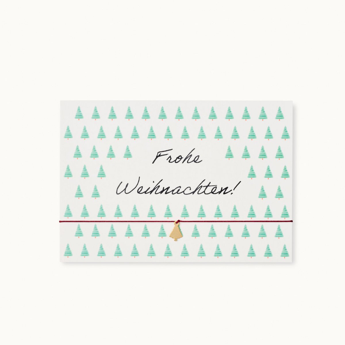 ARMBAND-KARTE | FROHE WEIHNACHTEN TANNENBAUM