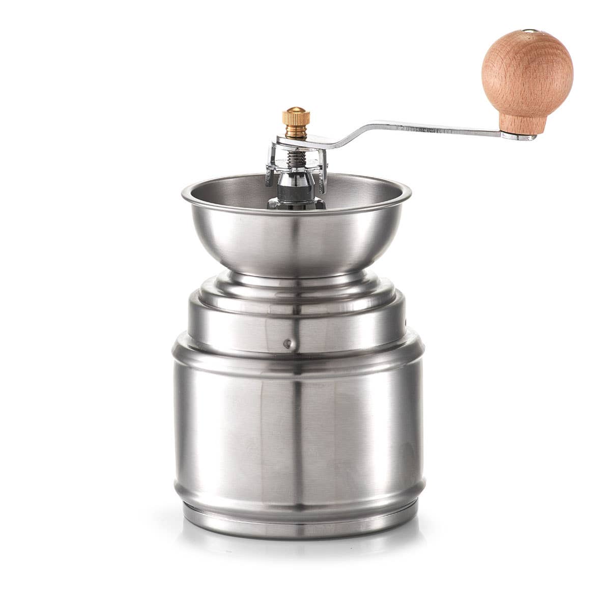 KAFFEEMÜHLE AUS EDELSTAHL