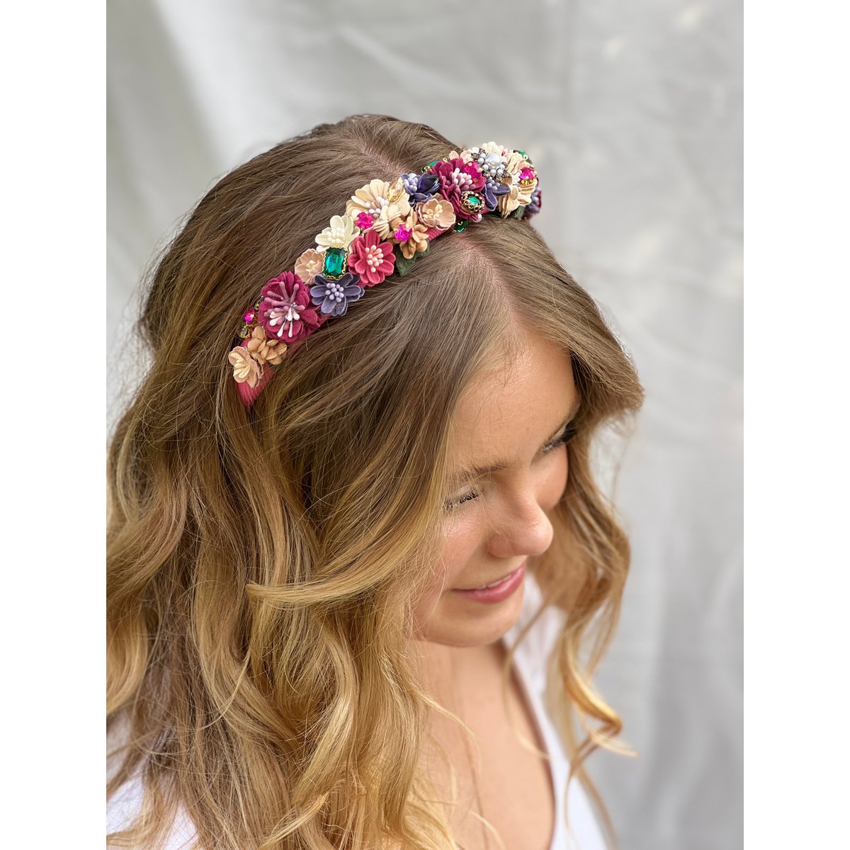 HAARREIF BLUMEN - PINK