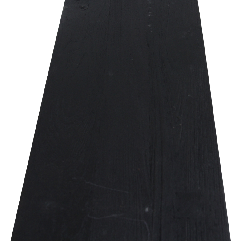 BANK AUS RECYCELTEM HOLZ (SCHWARZ) - 85cm