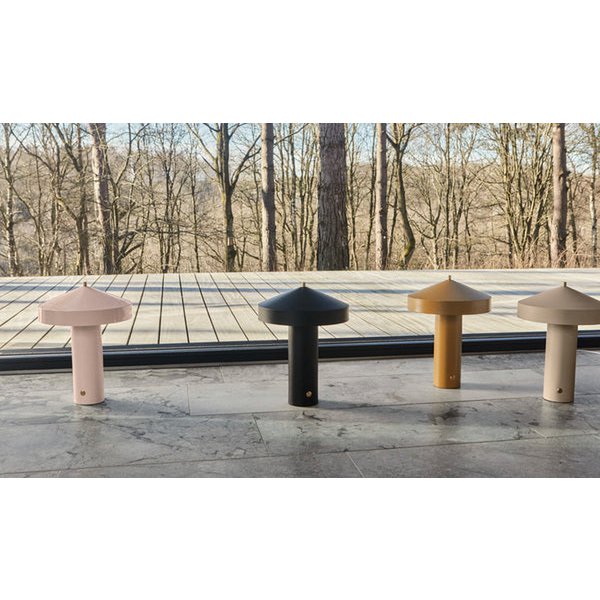 HATTO TISCHLEUCHTE (ROSA) - 41cm