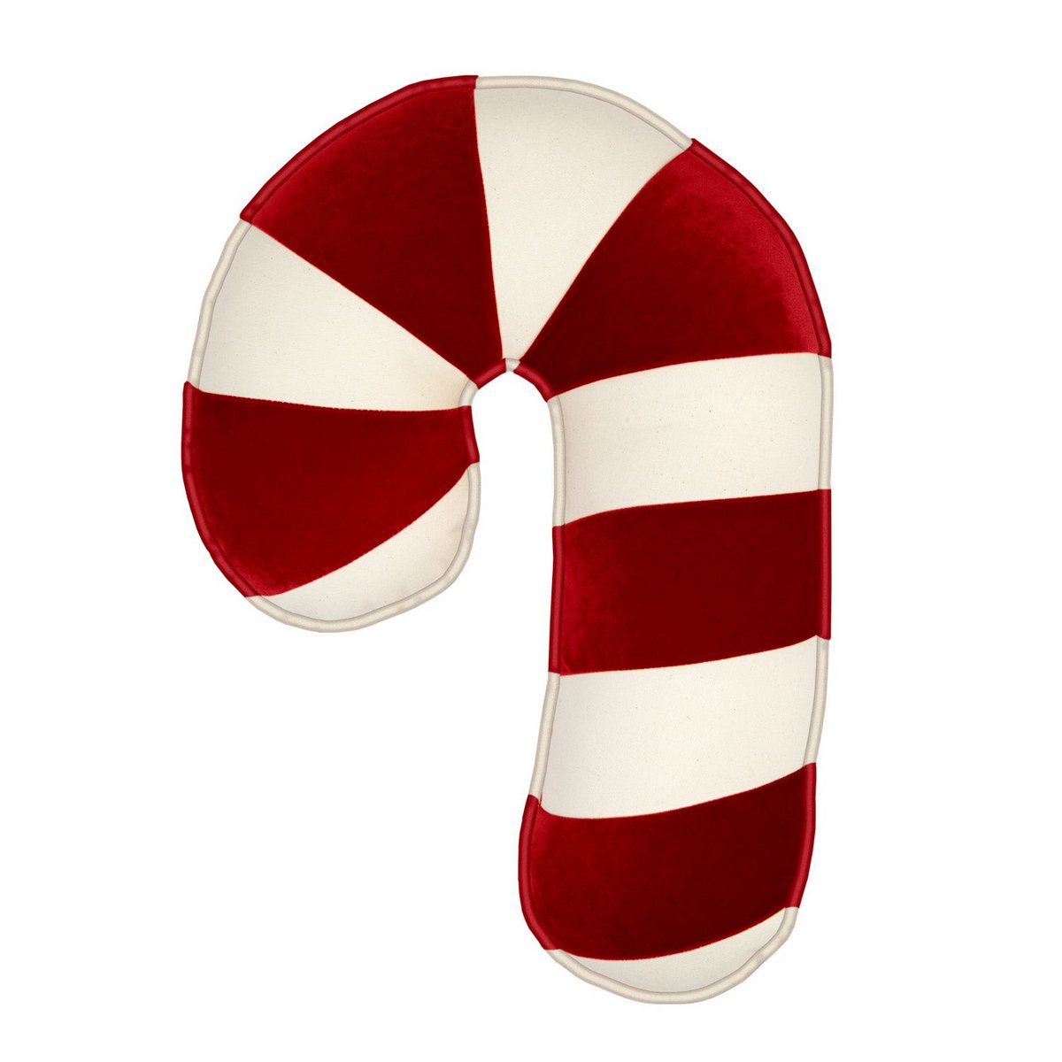 ZUCKERSTANGENKISSEN (ROT) - 45cm