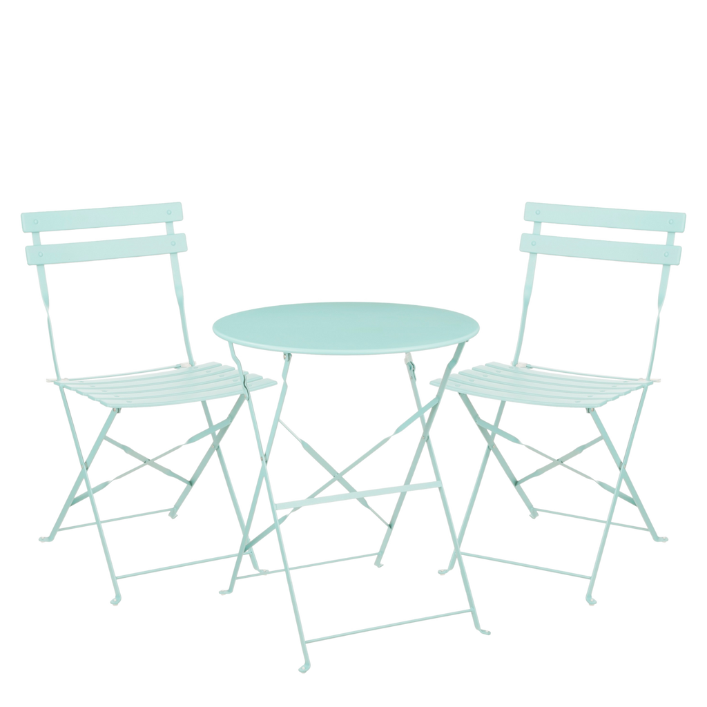 LAURENCE BISTRO-SET (HELLBLAU)