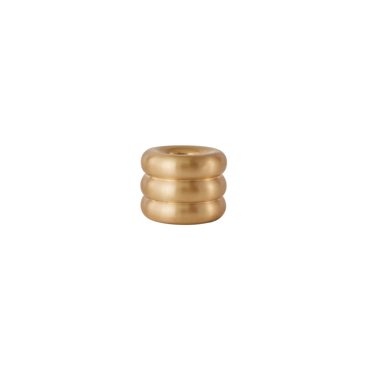 SAVI KERZENHALTER AUS MESSING - 3cm