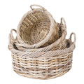 KUTA KÖRBE AUS RATTAN (3 Stk.)