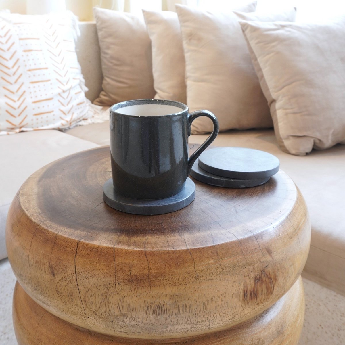 MARMOR UNTERSETZER (GRAU)