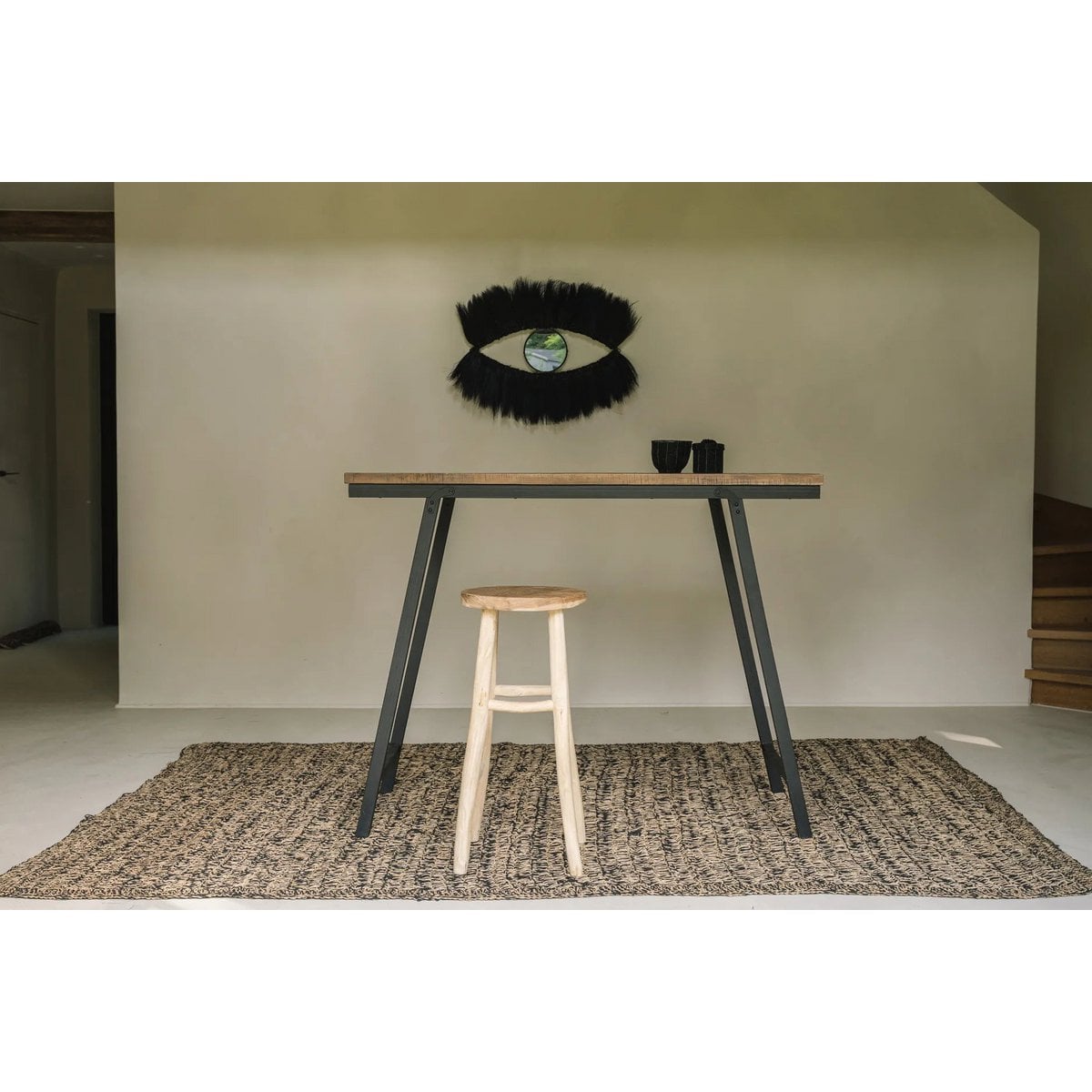 SEEGRASTEPPICH (SCHWARZ) - 300x200cm