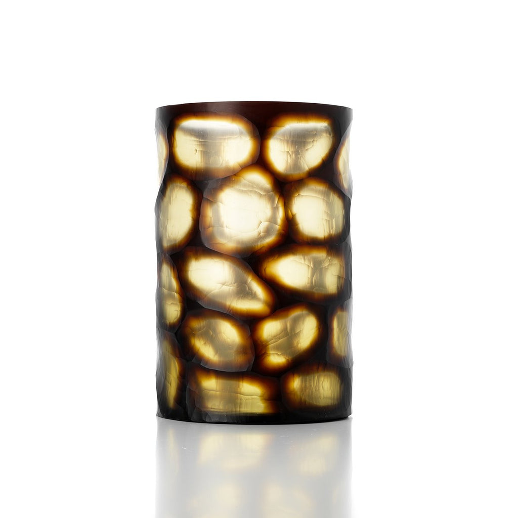 VAGUE DORÉE VASE - 36cm