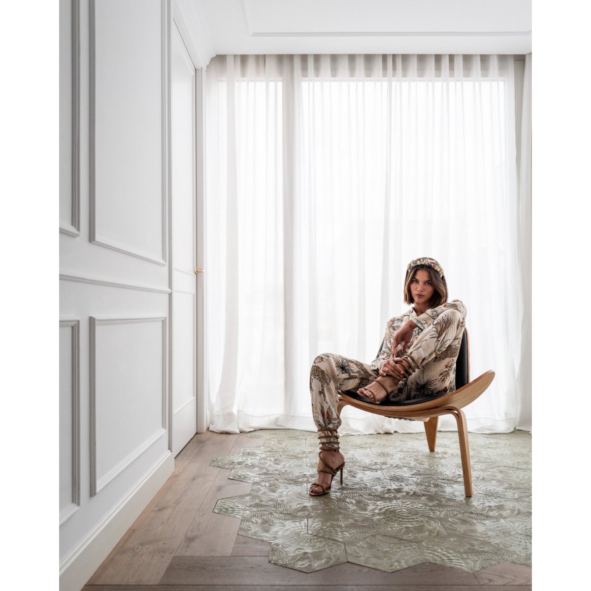 HAARREIF BLUMEN - ROSA