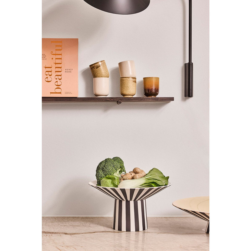 SCHALE GESTREIFT (SCHWARZ/WEIß) - HOCH