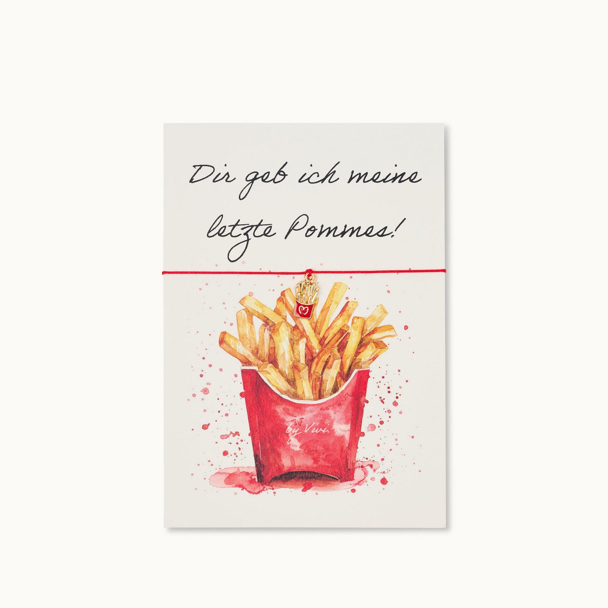 ARMBAND-KARTE | LETZTE POMMES