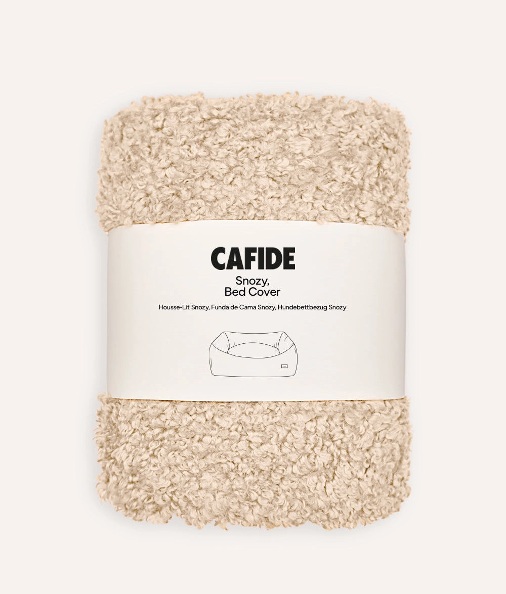 SNOZY HUNDEBETT WECHSELBEZUG TEDDYFELL (BEIGE)