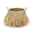 RAFFIA DELUXE BASTKORB - Ø36cm