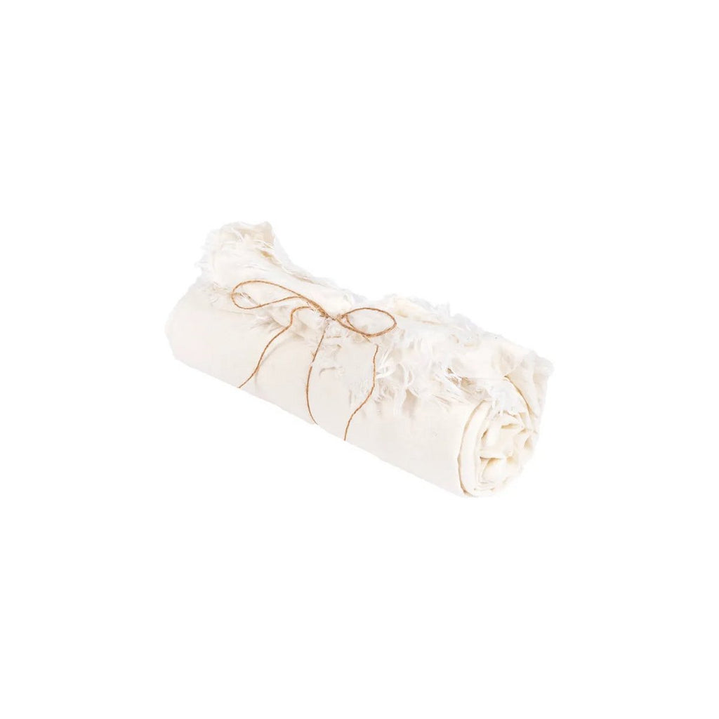 LEINENTISCHDECKE (WEIß) - 180x300cm