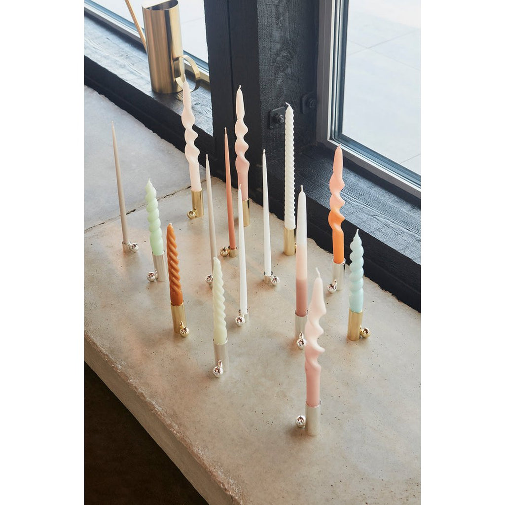 PALLOA KERZENHALTER AUS MESSING - 7cm