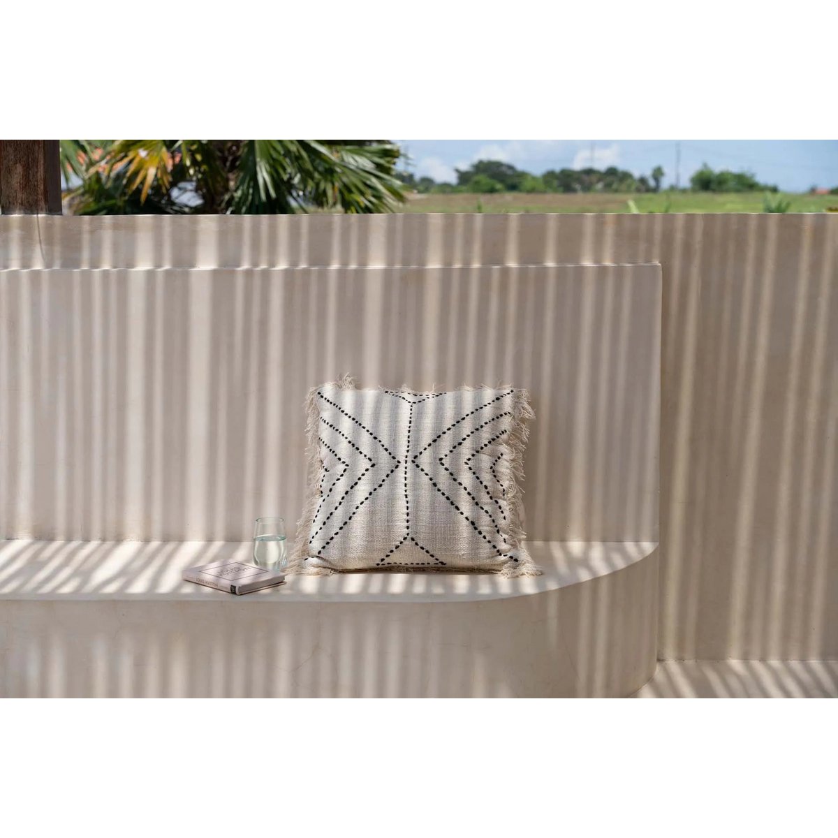 HANDGEWEBTER KISSENBEZUG