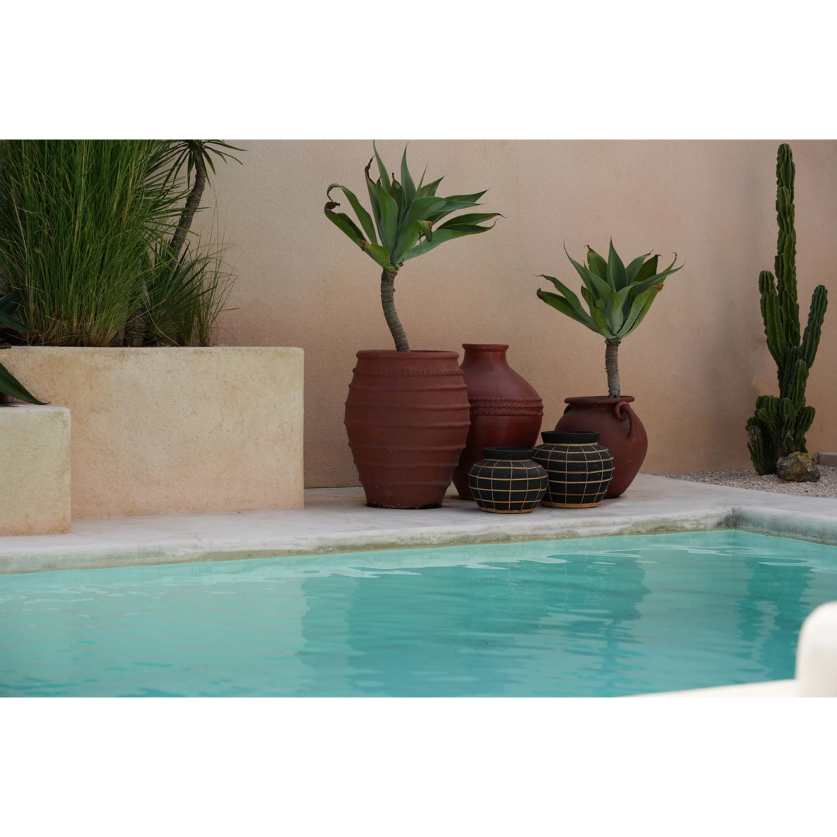 BAUCHVASE (SCHWARZ) - 27cm