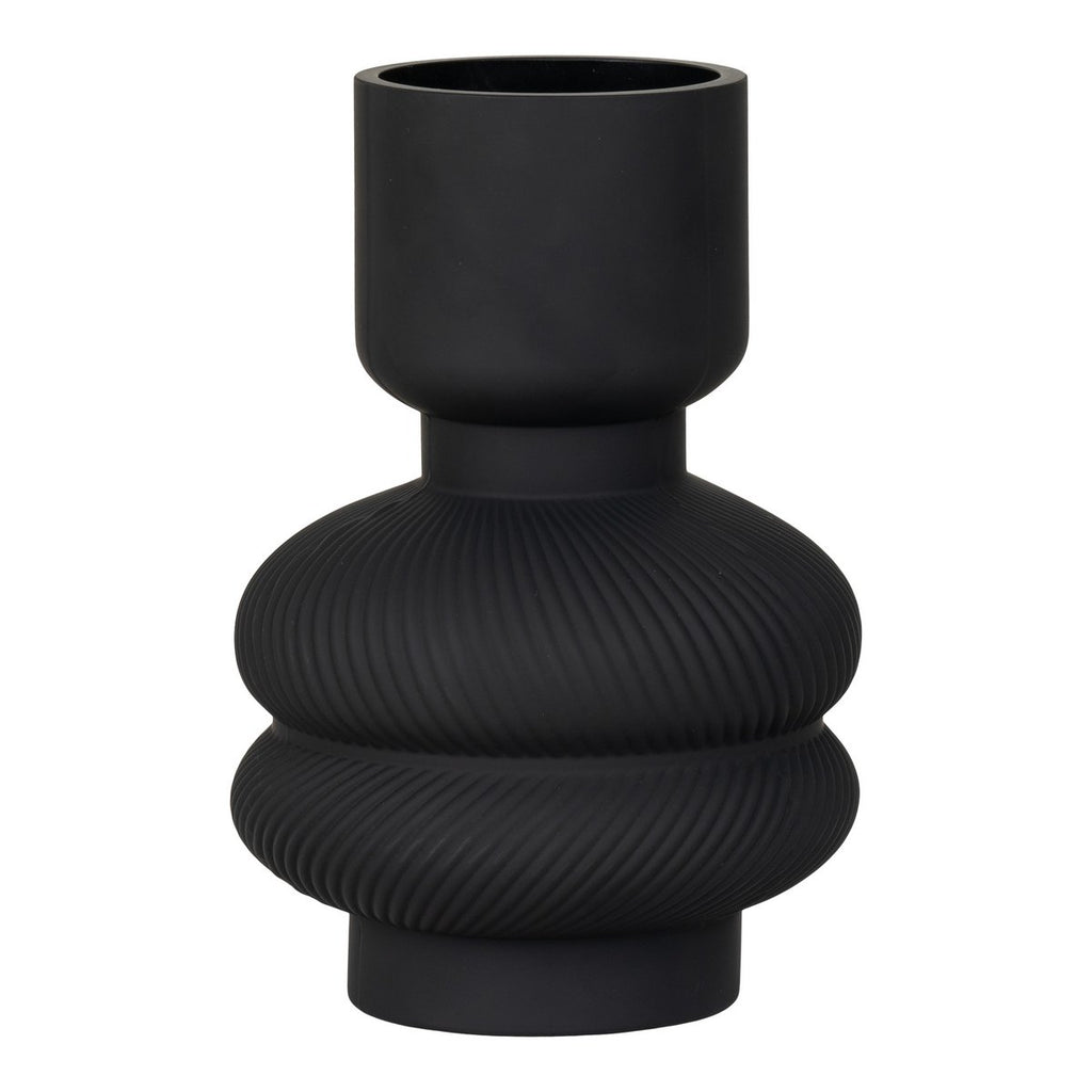 VASE (SCHWARZ) - 22cm