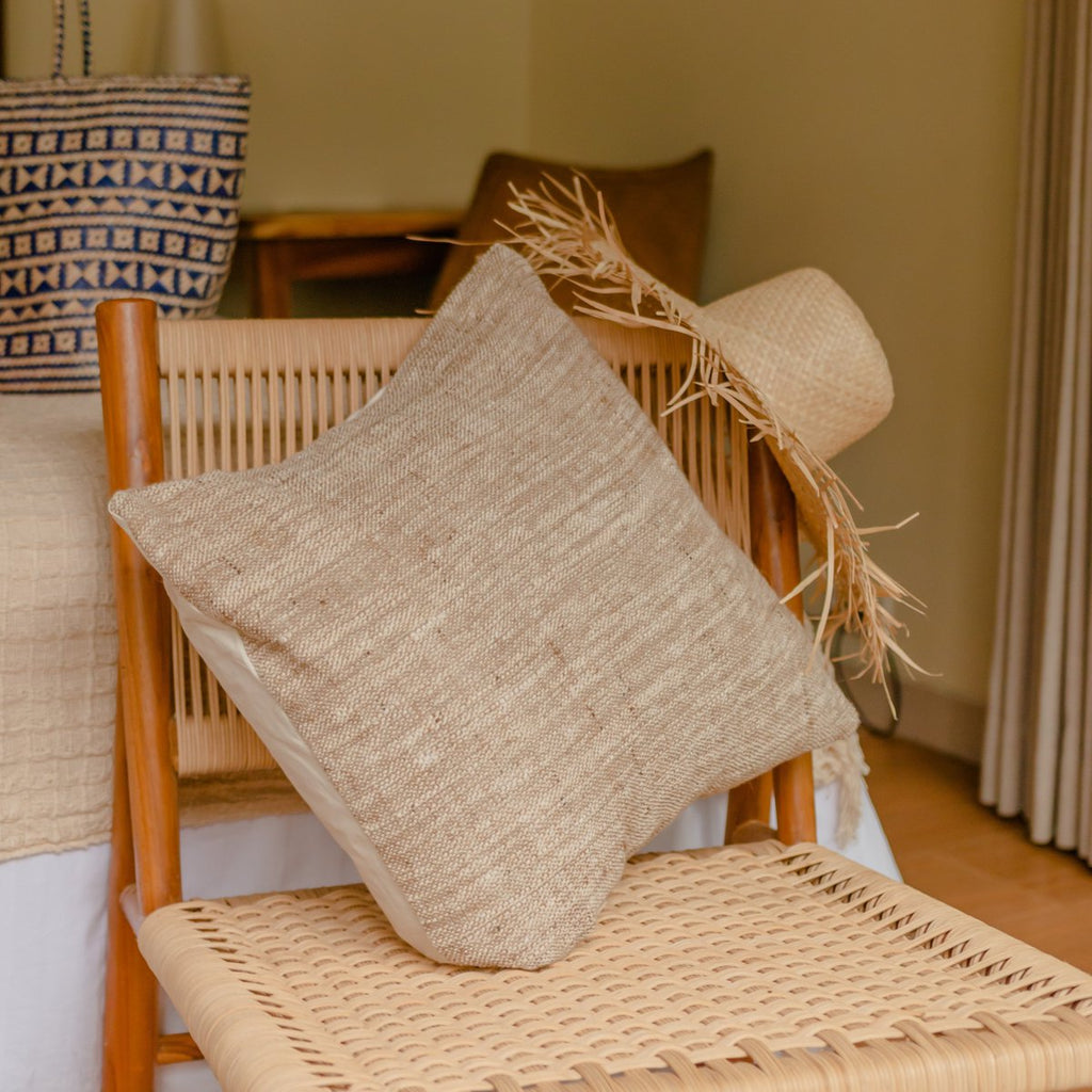KISSENBEZUG AUS NATURFASERN
