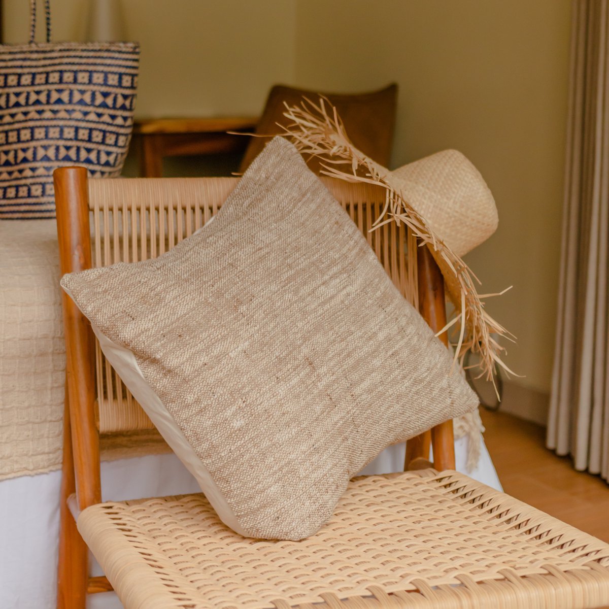 KISSENBEZUG AUS NATURFASERN