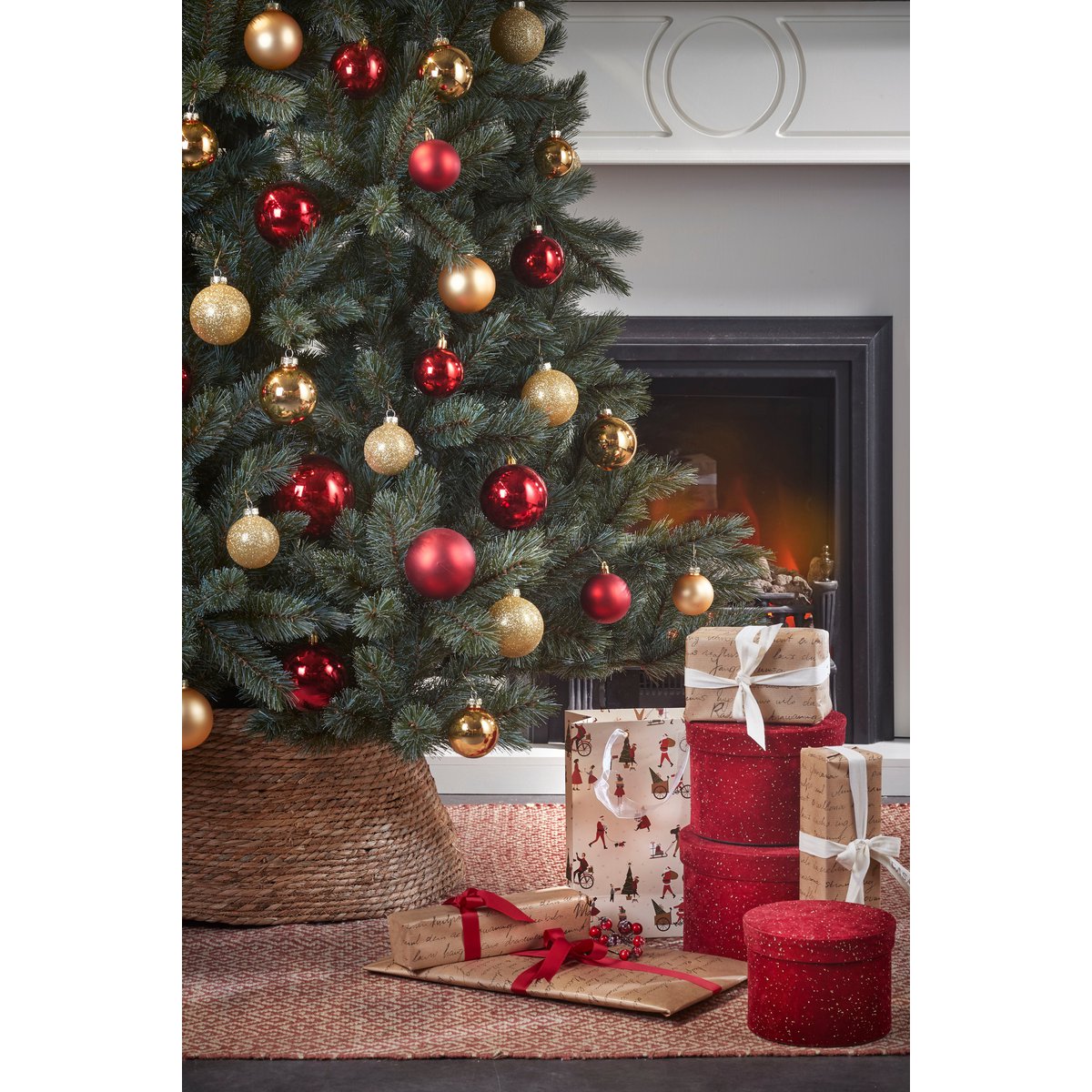 WEIHNACHTSBAUMROCK AUS SEEGRAS - Ø58 cm