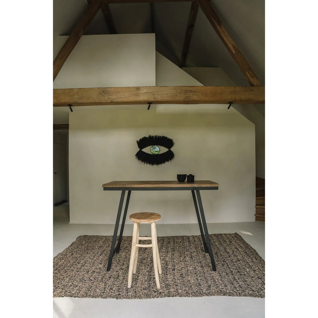 SEEGRASTEPPICH (SCHWARZ) - 180x240cm