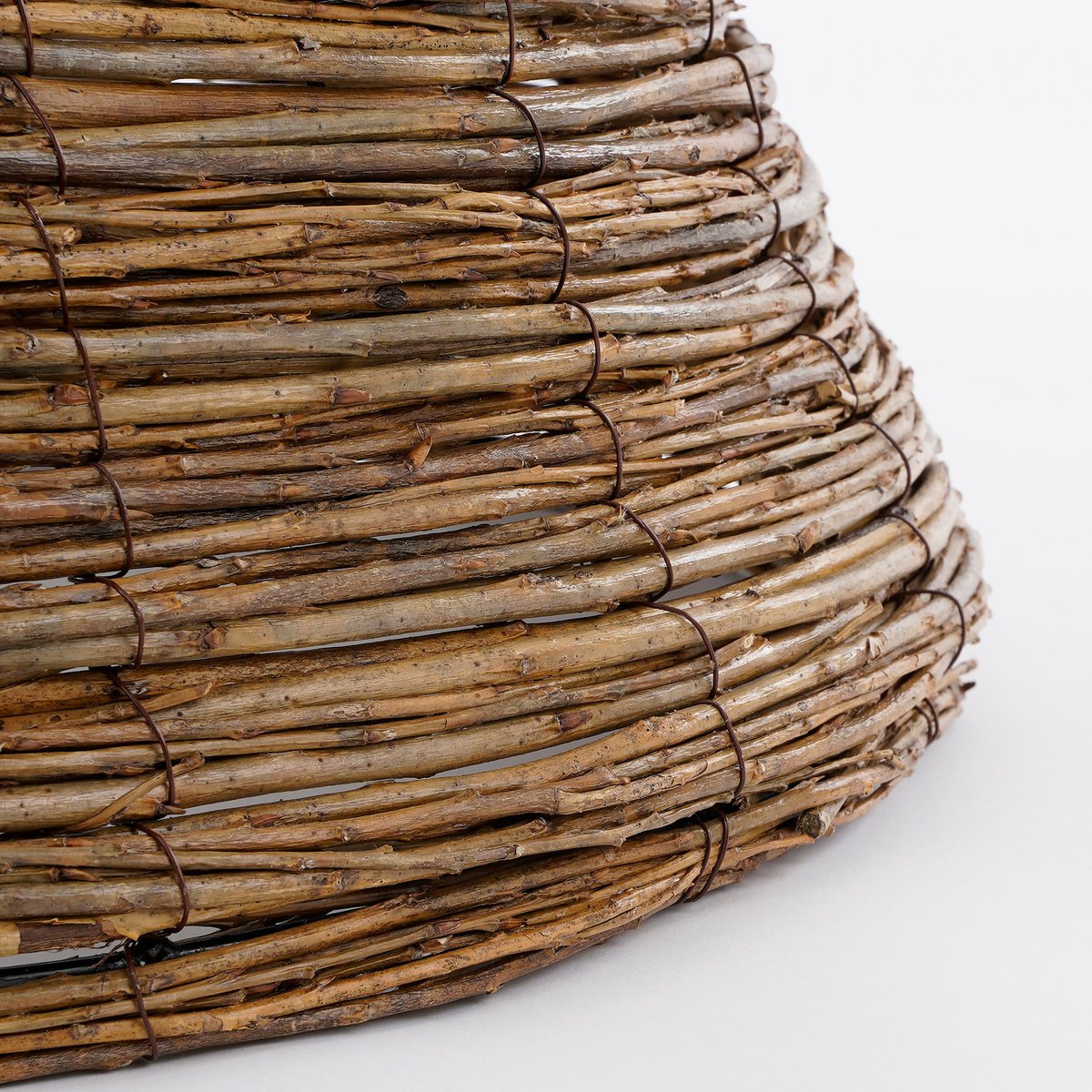 WEIHNACHTSBAUMROCK AUS WEIDENZWEIGEN - Ø50cm