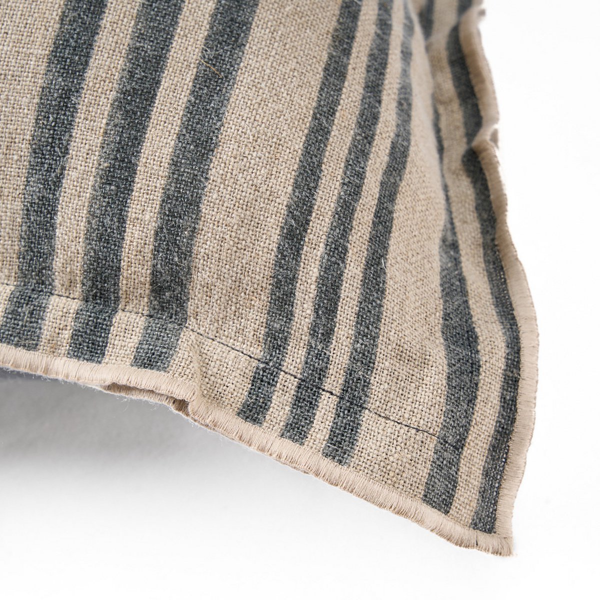 KISSENBEZUG NORDIC STRIPE AUS LEINEN