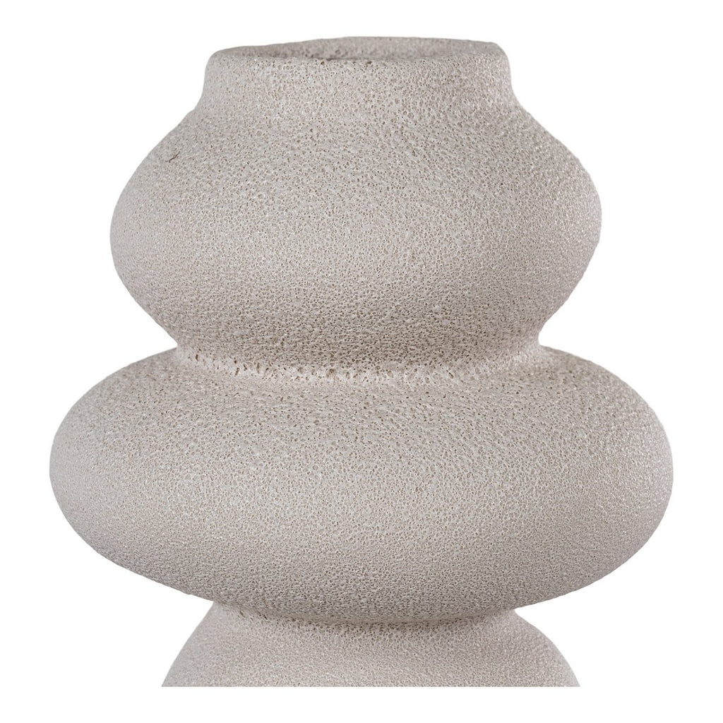 VASE (BEIGE) - 27 cm