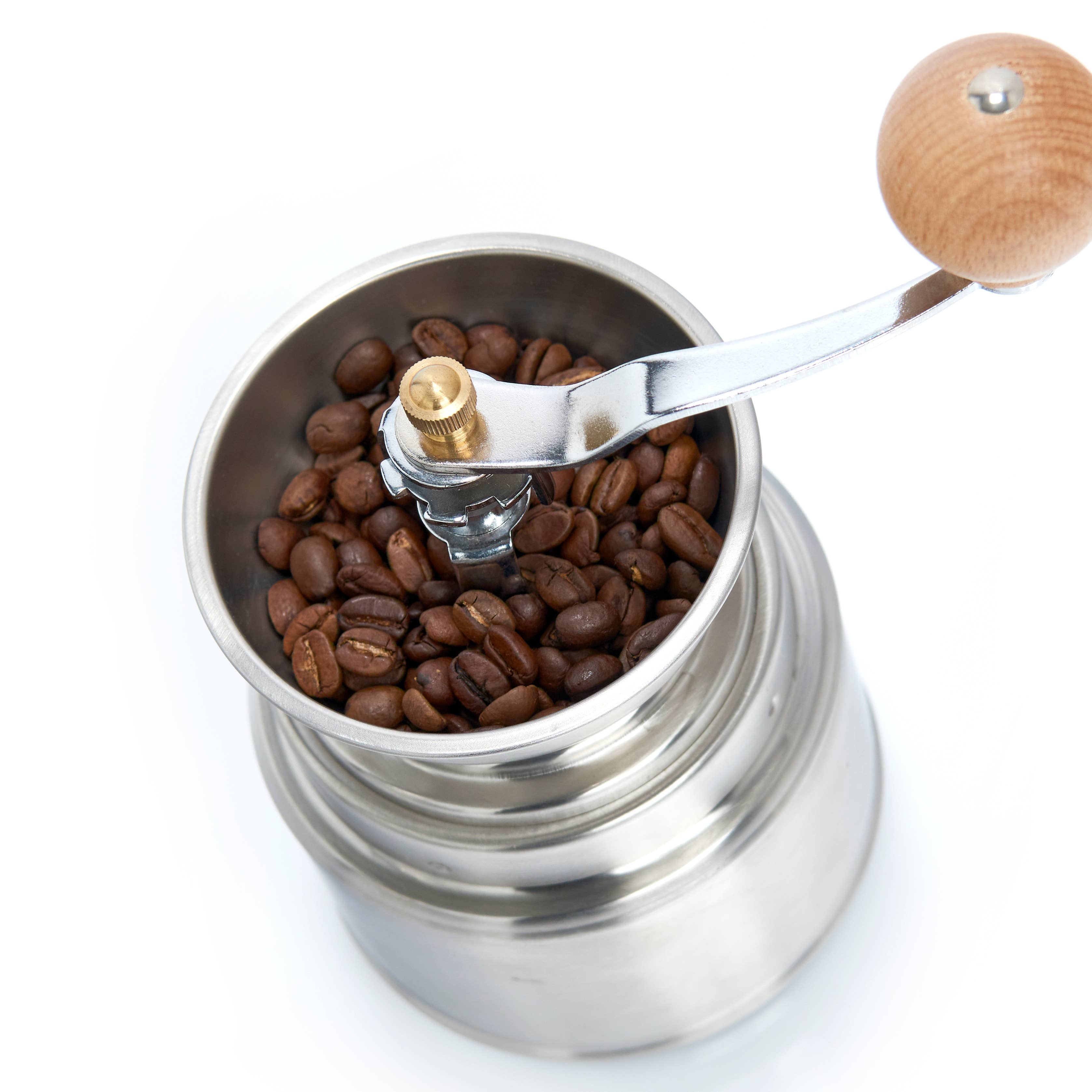 KAFFEEMÜHLE AUS EDELSTAHL