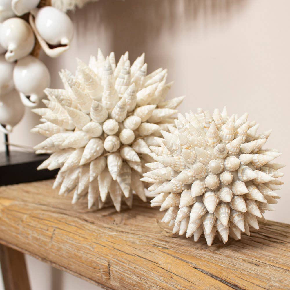 DEKO-KUGEL AUS MUSCHELN - 12cm