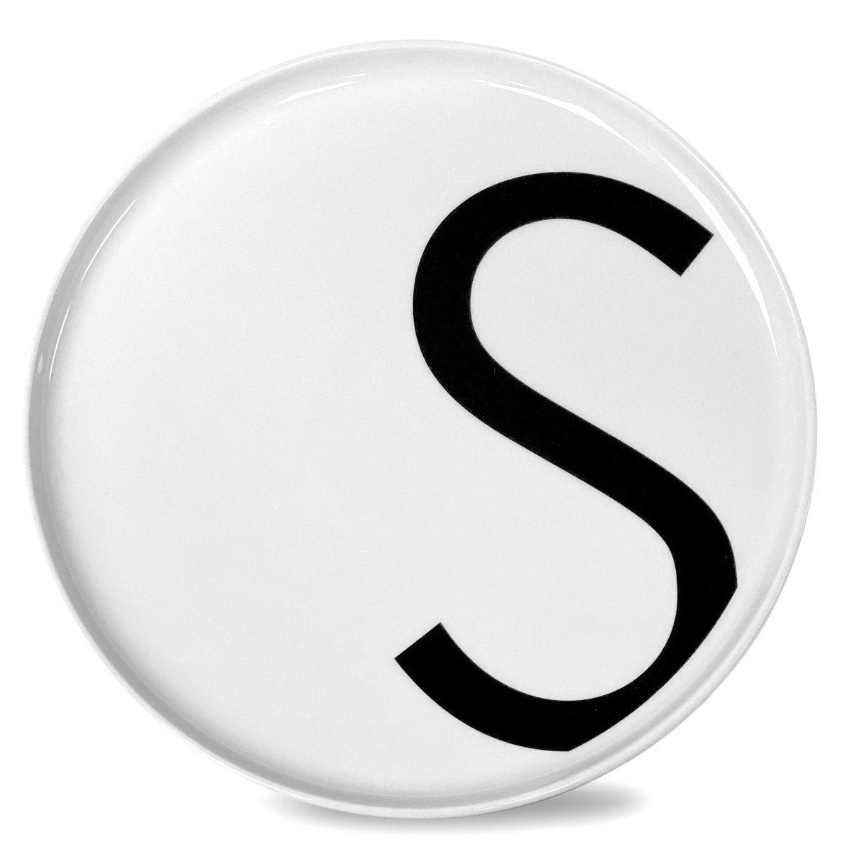 PORZELLANTELLER | BUCHSTABEN - 20cm