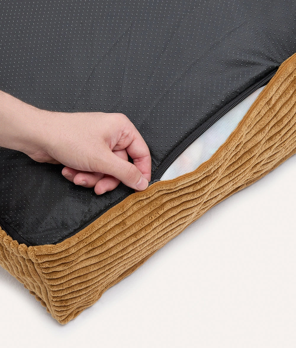 CUADRA HUNDEBETT WECHSELBEZUG CORD (SENF)