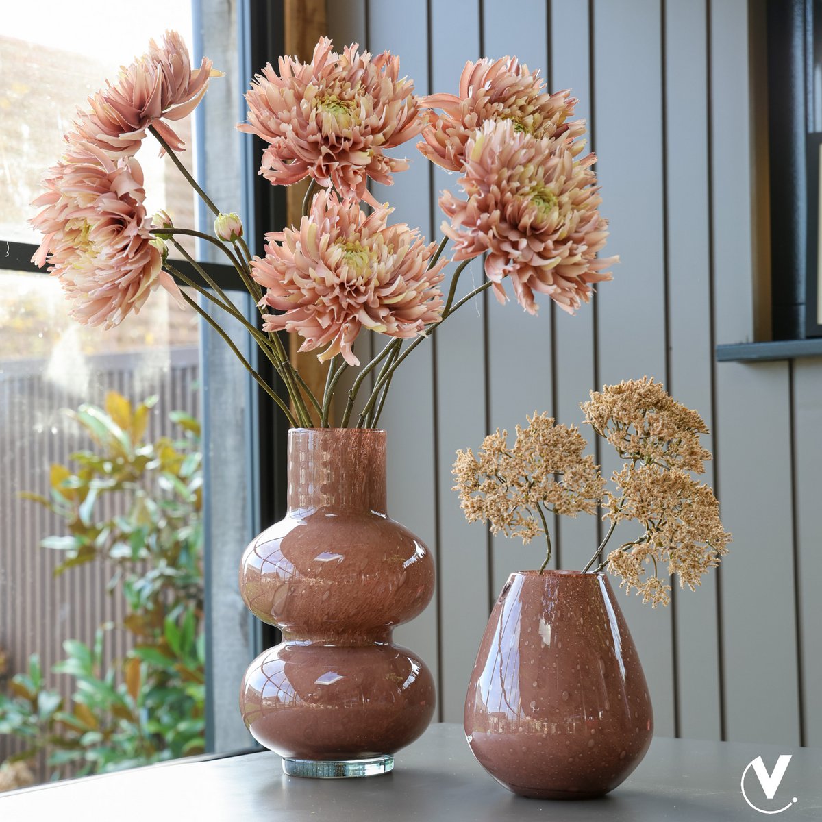 VASE ALITE ELITE (BRAUN) - 35cm