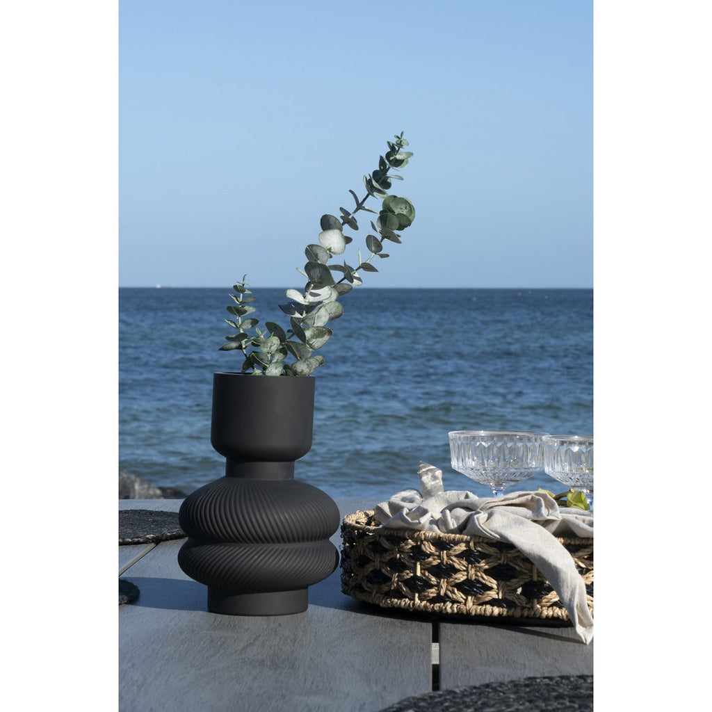 VASE (SCHWARZ) - 22cm