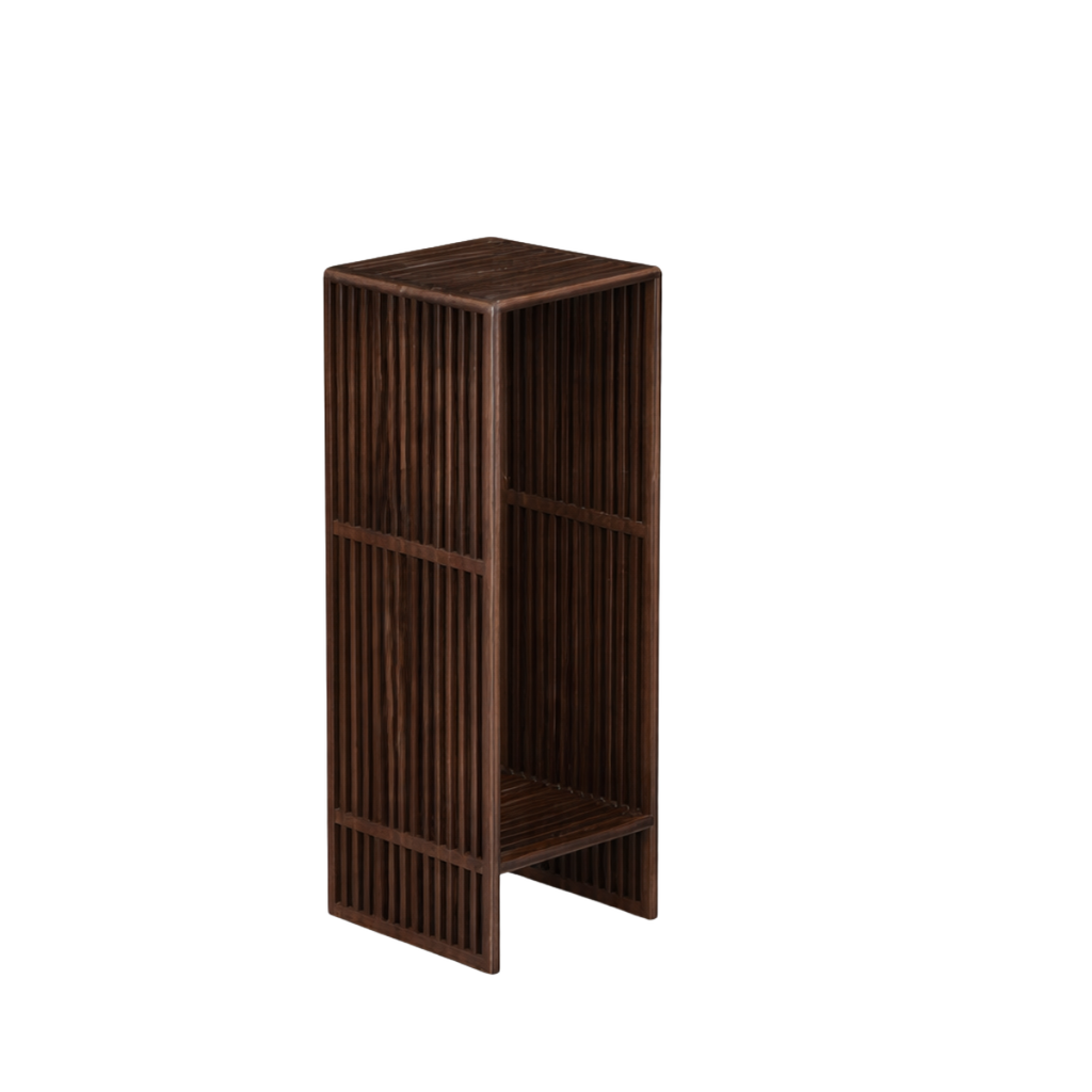BEISTELLTISCHE AUS RECYCELTEM TEAKHOLZ