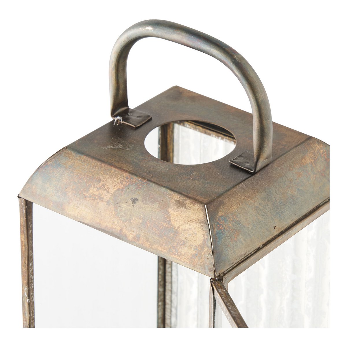 HERSLEV LATERNE (ANTIKMESSING) - 60cm