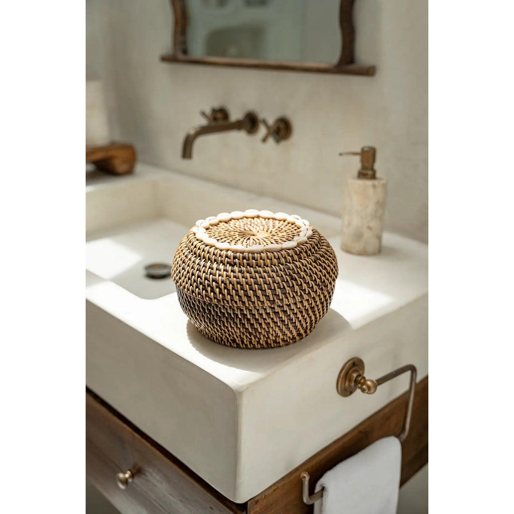 KOLONIALER PEEK-A-BOO KORB - Ø23cm