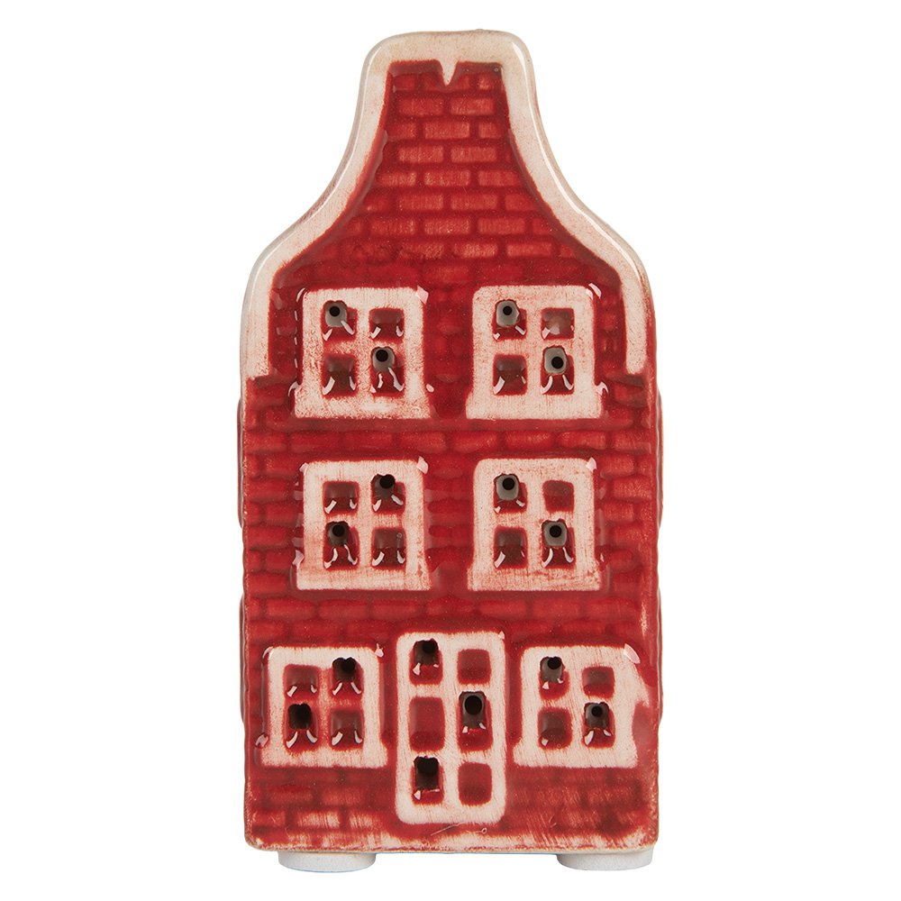 TEELICHTHAUS MIT LED - 8cm