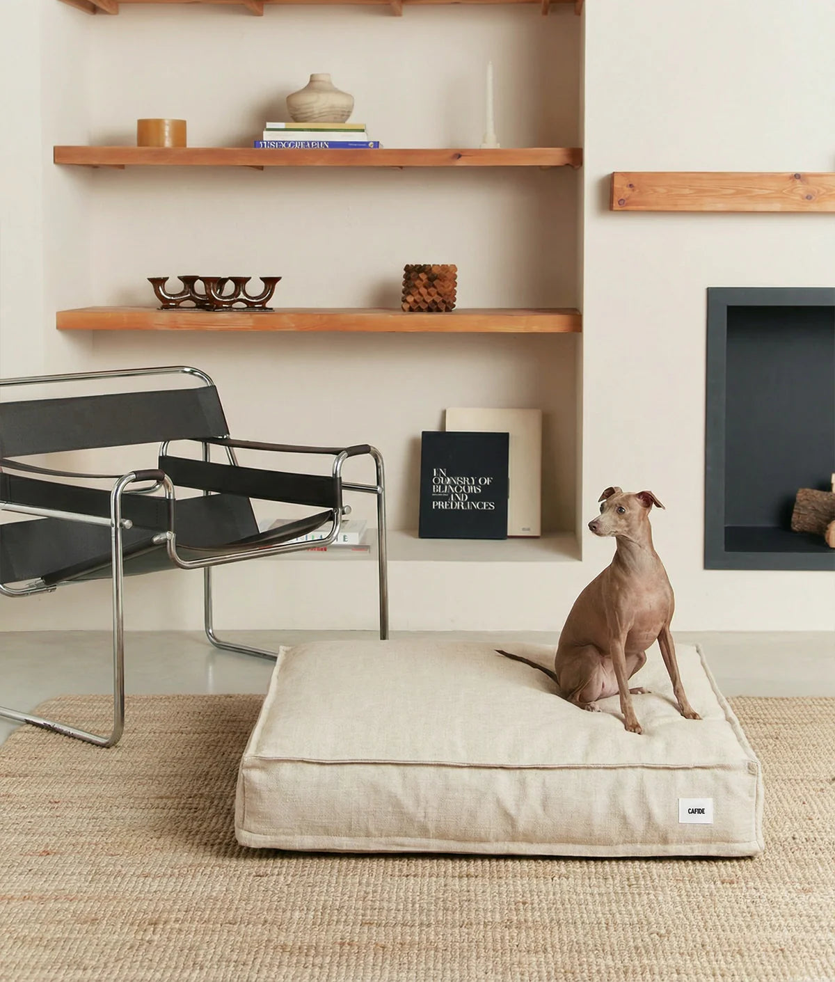 CUADRA HUNDEBETT AUS LEINEN